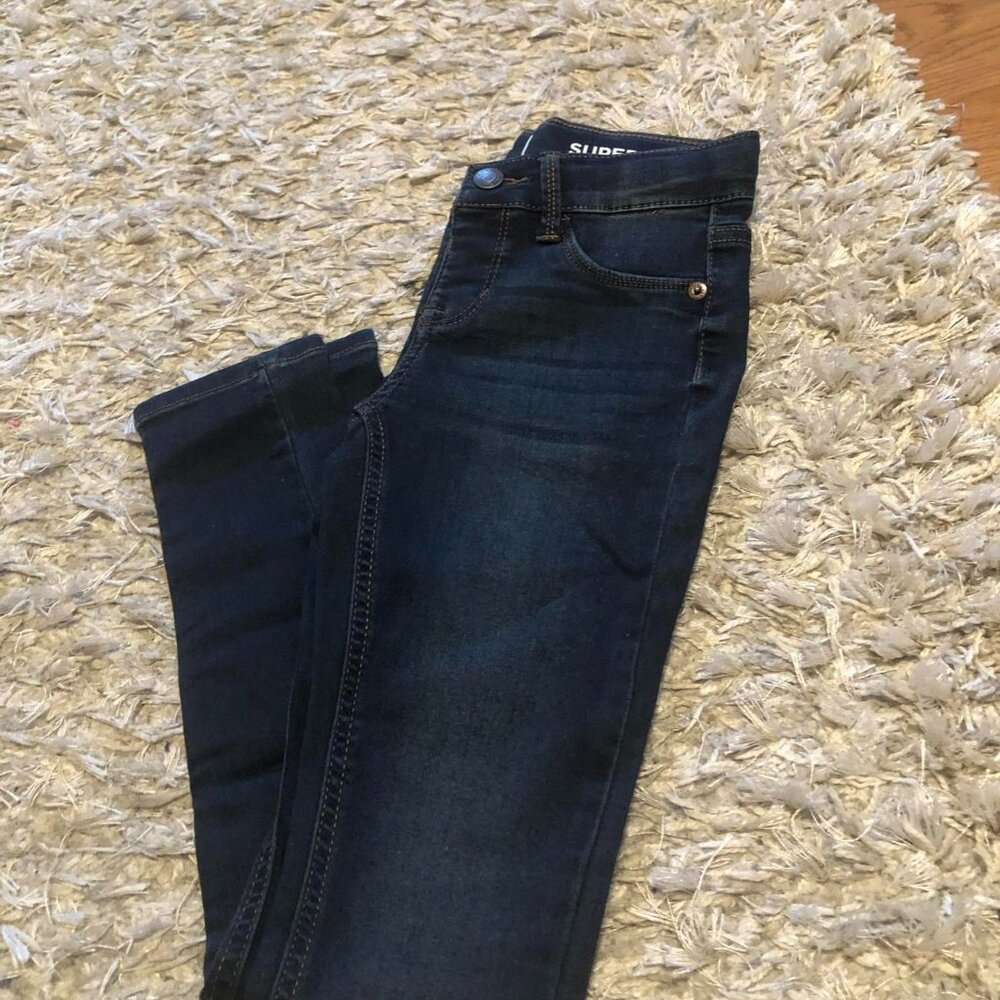 ARIZONA JEAN CO SUPER FLEX SIZE 8 SLIM JEGGING GIRLS